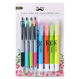 Mr. Pen- Bible Highlighters and Pens No Bleed, 8 Pack, Bible Journaling Kit, Bible Pens No Bleed Through, Gel Highlighters/Markers Bible Study Kit, Mr. Pen