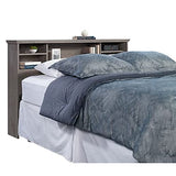 Sauder River Ranch Mystic Oak Full/Queen Bookcase Headboard Sauder