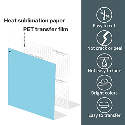 WOWOCUT Infusible Transfer Ink Sheets,16 Pack 12"X12" Solid Color Heat Press Transfer Paper, Sublimation Ink Sheet for Cricut Machine, DIY - WoodArtSupply