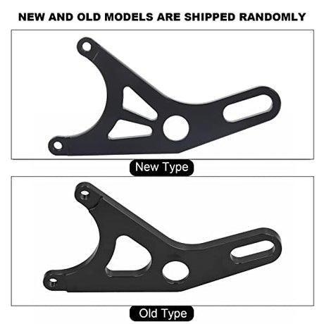 Acouto Rear Brake Caliper Bracket for Motorcycle Electric Scooter 8.7in Brake Disc 3.2in Radial Caliper Rear Brake Caliper Mount Adapter Mounting Acouto