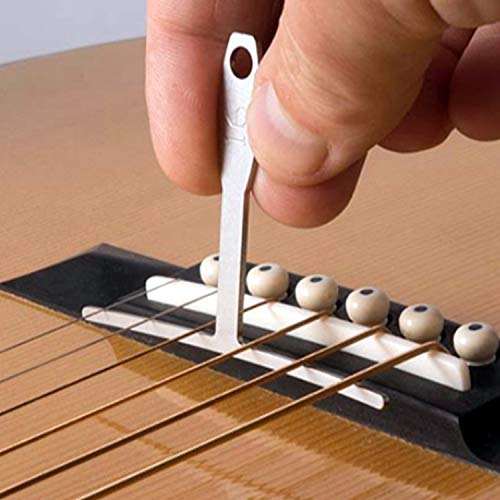 LGEGE UnderString Radius Gauge for Guitar and Bass Setup Bridge Saddle Adjustments Set of 9 Luthier Tools LGEGE