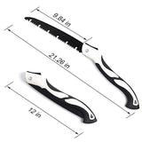 CAIDMOS Hand Saw, 12 inch Folding Hand Saw for Tree, Hand Pruning Saws with High-Manganese Steel Teeth for Smooth and Precise Cuts. Handsaws for CAIDMOS
