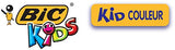 Bic Kids Kid Couleur Felt Tip Colouring Pens - Assorted Colours, Cardboard Wallet of 12 BIC