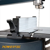 POWERTEC BS900RF Rip Fence for POWERTEC BS900 Wood Band Saw and Similar Band Saws with a Work Table Size of 11-1/8” to 11-13/16” POWERTEC