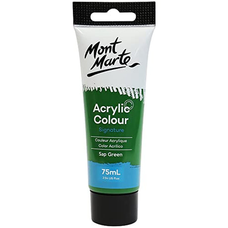 Mont Marte Acrylic Paint Studio 75ml - Sap Green Mont Marte