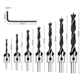 AIMLENTOOL Countersink Drill Bits Set, 7-Pack High Carbon Steel Countersink Drill Bits for Wood, Woodworking Carpentry Reamer with 1 Free Hex Key AIMLENTOOL