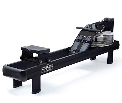 WaterRower Gronk Fitness M1 Hi Rise Water Rowing Machine | Limited Edition Low Impact Cardio Workout Machine | Commercial Grade Water Rowing WaterRower