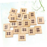 TEHAUX Unfinished Wood Plaques Craft for Kids Wood Cubes Small Wood Carving Blocks Wood Carving Blanks Unfinished Wood Blocks Crafts for Kids Kid TEHAUX