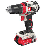 PORTER-CABLE 20V MAX* Cordless Drill / Driver Kit, 1/2-Inch (PCCK607LB) PORTER-CABLE