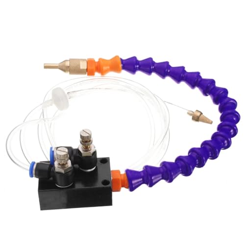 OriGlam Mist Coolant Lubrication Spray System for Metal Cutting Engraving Cooling Sprayer Machine for Air Pipe CNC Lathe Milling Drill OriGlam