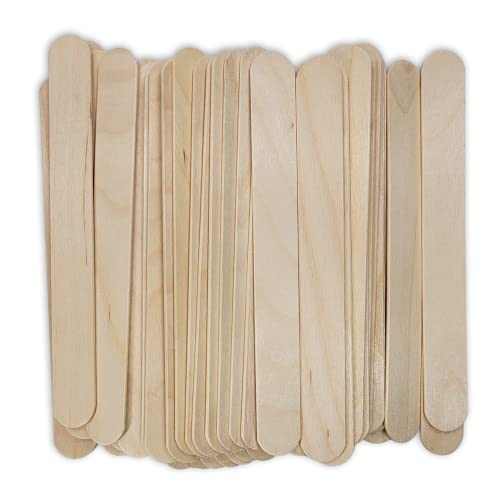 200 Pc Wood Stick Applicator Mixing Assortment for Wax Waxing, Epoxy/Resin Crafts by NetSellsIt - WoodArtSupply