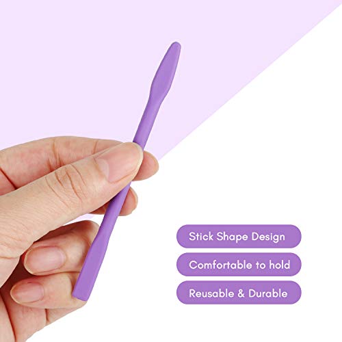 9PCS Colored Silicone Stir Sticks, Gartful Reusable Epoxy Resin Stir Sticks, for Resin Mixing, Paint, Making Glitter Tumblers Cups, Arts, Crafts, - WoodArtSupply