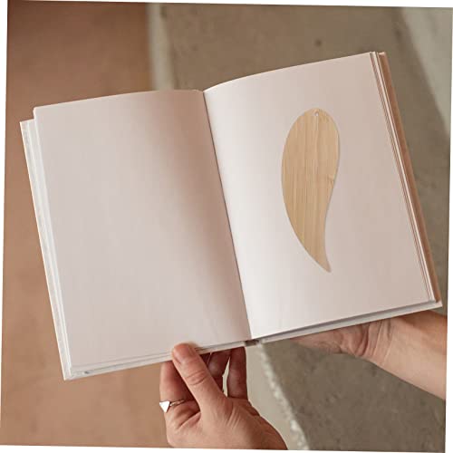 5pcs Diy Bookmark Blank Wooden Ornament Bookmark for Book Lover Unique Bookmarks Unfinished Wood Bookmarks Bookmark Diy Bookmarks Gift Wood Trim Book SUPVOX