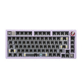 EPOMAKER x LEOBOG Hi75 Aluminum Alloy Wired Gaming Keyboard Barebones Kit, 75% Gasket-Mounted RGB Creamy Keyboard, Hot-swap Custom Mechanical EPOMAKER