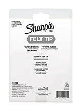 SHARPIE Pens, Felt Tip Pens, Fine Point (0.4mm), Assorted Colors, 24 Count SHARPIE