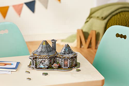 Wrebbit3D Harry Potter Hagrid’s Hut 3D Puzzle for Teens and Adults | 270 Real Jigsaw Puzzle Pieces | Not Just an Ordinary Model Kit for Adults for Wrebbit