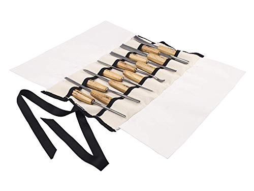12pc Carving Set and 12oz Carving Mallet Starter Bundle Schaaf Wood Carving Tools