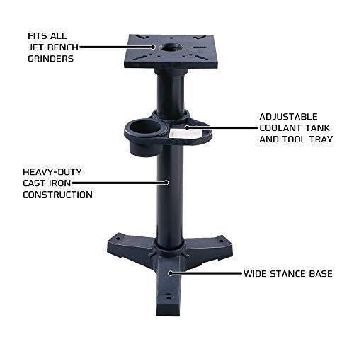 JET Bench Grinder Stand (JPS-2A) - WoodArtSupply