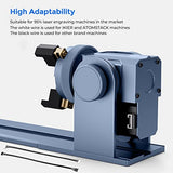 IKIER R1 Pro 4-in-1 Laser Rotary Set, Multi-Function Chuck and Roller Rotary for Most Laser Engraver, Jaw Chuck Rotary, Y-axis Rotary Roller for IKIER