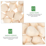 TEHAUX 30Pcs Wooden DIY Unfinished Wood Craft Mushroom Crafts for Kids Wooden Painting Crafts Figure peg Dolls Unfinished Wood Doll Wooden Mushrooms TEHAUX