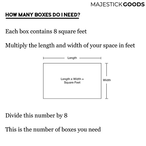 Interlocking Deck Tiles 8 Pack - Snap Together Wood Flooring | 12 x Acacia Hardwood Outdoor for Patio Click Floor Decking Tile Outdoors Balcony Majestick Goods