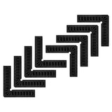 HARFINGTON 8pcs 90 Degree Positioning Squares 4"x4" (100x100mm) Right Angle Corner Clamps Woodworking Tools for Cabinets Picture Frames and Boxes, HARFINGTON