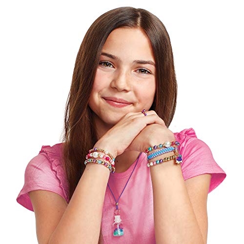 Make it Real - Mega Jewelry Studio - DIY Bead Necklace and Bracelet Making Kit for Tween Girls - Arts and Crafts Kit with Beads and Charms for Unique Make It Real