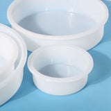 4 Deep Circle Silicone Molds for Resin, Round Silicone Molds for Resin 3" x 2" in, 5" x 2" in, 7" x 2" in, 9" x 2" in Deep Round Molds Deep Epoxy Charmewooden