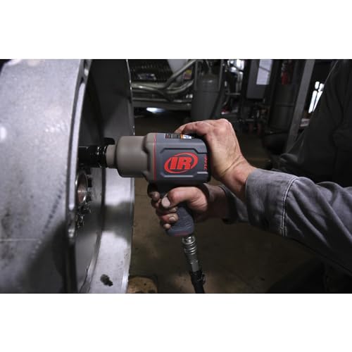 Ingersoll Rand 2146Q1MAX 3/4-Inch Drive, Air Impact Wrench, Quiet, 2,000 ft-lbs Nut-busting torque, Maintenance Duty, Pistol Grip, Standard Anvil , - WoodArtSupply