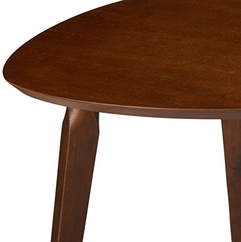 Christopher Knight Home Hoyt Wood End Table, Walnut, 20.08 in x 20.08 in x 22.05 in (D x W x H)