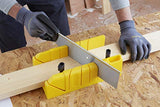 Stanley 1-20-600 Saw Storage Miter Box with Saw, Black Stanley