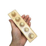 Thoth Montessori Knobbed Cylinder Socket Montessori Materials Wooden Cylinders Ladder Blocks Educational Wooden Toy Montessori Education Toy Family Thoth