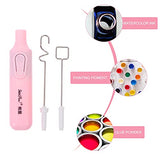 EXCEART 1 Set Electric Pigment Stirrer Mixer Pigment Art Gouache Electric Mixer Scraper Color Blending Mixing Tool for Art Gouache Painting Drawing EXCEART