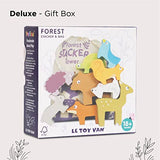 Le Toy Van - Wooden Petilou Forest Stacker Puzzle & Bag Educational Balancing Activities Toy | Great Gift for Kids and Toddlers | Suitable for Age Le Toy Van