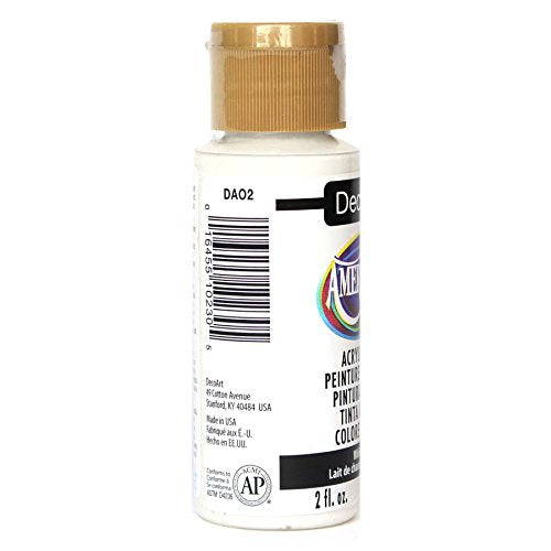DecoArt Americana Acrylic Paint, 2-Ounce, White Wash DecoArt
