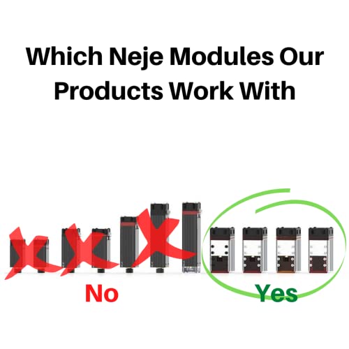 King Gubby Z Axis Adjuster for Ortur Laser Master 3, Laser Master 2 Pro, and Aufero Laser 1 & 2, Black (KG0001) King Gubby