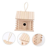 VOSAREA 2pcs Birdcage Birds Hut Bed Artificial Bird Craft Bird House Bird Sleeping Bed Wild Bird House Bird Home Birdhouse Outside Birds Cages VOSAREA