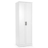 Giantex 70" Tall Wooden Storage Cabinet with 2 Doors and 5 Adjustable Shelves, Freestanding Collection Food Kitchen Pantry Cabinet Cupboard for Giantex