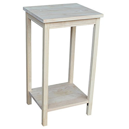International Concepts Portman Accent Table, Unfinished