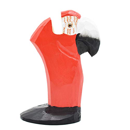 VIPbuy Handmade Wood Carving Eyeglasses Spectacle Holder Stand Sunglasses Display Rack Home Office Desk Décor Gift (Parrot) VIPbuy