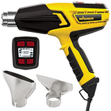 Wagner Spraytech 0503070 FURNO 700 Digital Heat Gun, 2 Nozzles & Temperature Setting Ranging 125ᵒF to 1300ᵒF, Electric Heat Gun for Paint Removal, Wagner Spraytech
