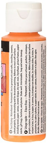 DecoArt Acrylic Paint, 2 Fl Oz (Pack of 1), Pure Pumpkin DecoArt
