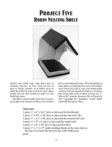 Easy-to-Build Birdhouses (Dover Crafts: Woodworking) Dover Publications