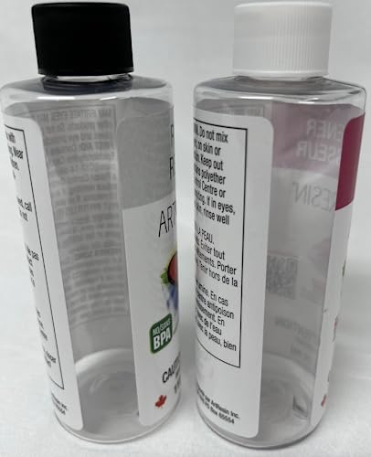 ArtResin - Epoxy Resin - Clear - Non-Toxic - 8 oz (4 oz Resin + 4 oz Hardener) (236 ml) - WoodArtSupply