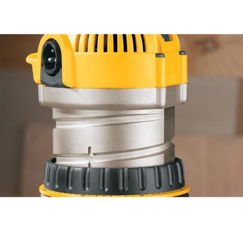 DEWALT Router, Fixed and Plunge Base Kit, Soft Start, 12-Amp, 24,000 RPM, Variable Speed Trigger, Corded (DW618PKB)