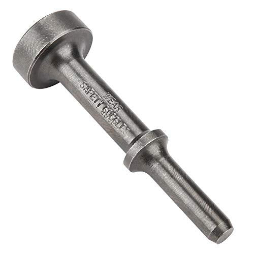 Air Hammer Bit Chrome Molybdenum Steel Smoothing Pneumatic Drifts Hammer Bit Extended Length Impact Tool(100mm) Hilitand