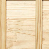 Casual Home 3-Shelf Folding Stackable Bookcase (27.5" Wide)-Natural Casual Home