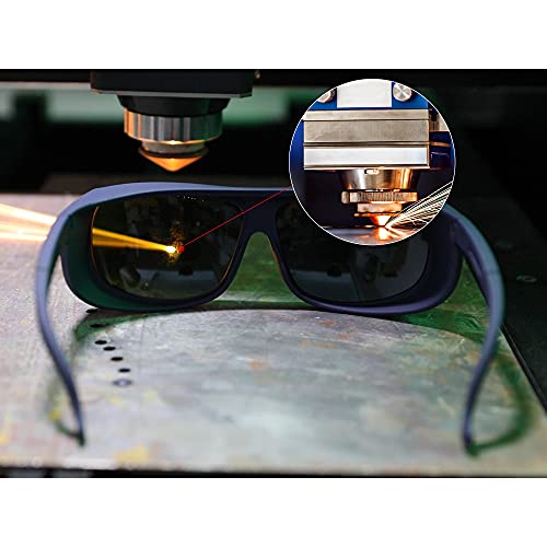 Cloudray 1064nm Laser Safety Goggles 850-1300nm OD6 CE Protective Glasses Eyewear For YAG DPSS Fiber Laser Style D - WoodArtSupply