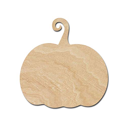 Pumpkin Wood Cutouts for crafts, Laser Cut Wood Shapes 5mm thick Baltic Birch Wood, Multiple Sizes Available Elliefont Styles