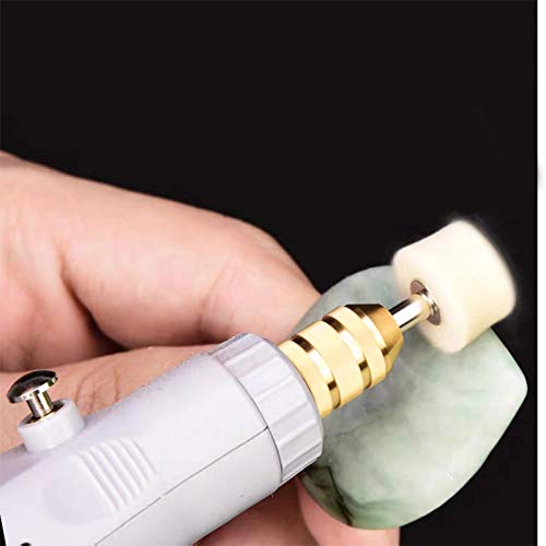 78 Pcs Polishing Buffing Wheel Set for Dremel Polishing Kit Felt Wool Cotton 1/8inch Shank Pad Rotary Tool Accessories IELEK